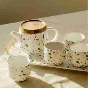 Set para 4 estampado / Sinfonía