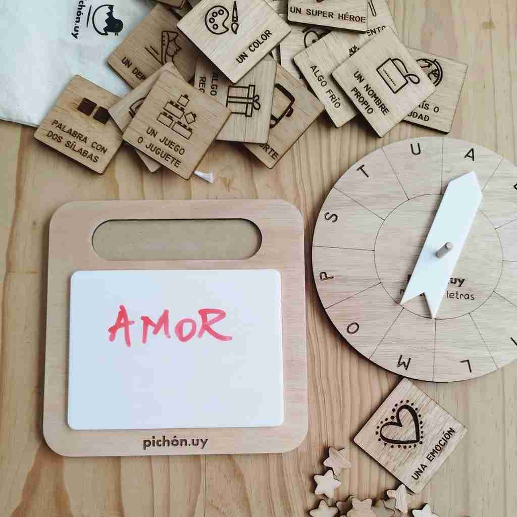 Ruleta de letras / pichón.uy