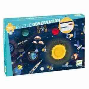 Puzzle Observación 200 piezas El Espacio / DJECO